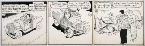Frank King | 2 .) Gasoline Alley Daily Strip | Galerie Laqua