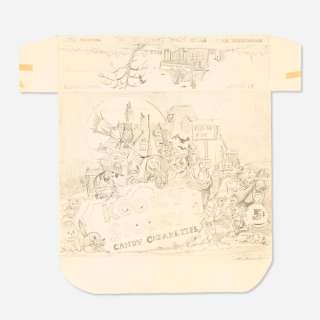 Joe Orlando, Joe Orlando Kooky Spooky Candy Cigarettes Display Box Original Art (Four Star Candy Co., c.1960) | Landry Pop Auctions