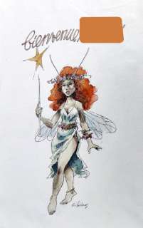 Hausman, René - Dessin original en couleur | Catawiki