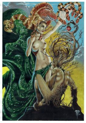 Philippe Bringel | La reine serpent | 2DGalleries