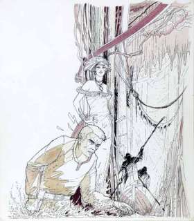 Renard | Illustration Ã  l’encre de Chine et au feutre réa… | Banque Dessinée