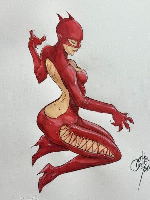 Giulio de Vita | Sexy Cat woman | 2DGalleries
