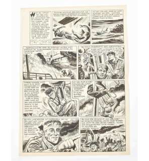 SPRENGER, HENK (1919-2005). ORIGINAL KICK WILSTRA PAGE | Zwiggelaar Auctions