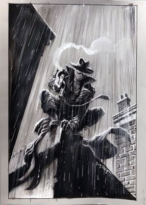 Juan E. Ferreyra | Spider- Noir Commission | 2DGalleries