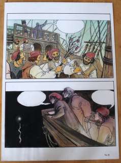 Manara, Milo  - Planche originale (p.9) - Christophe Colomb - (1999) | Catawiki