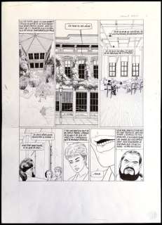 Renaud - Planche originale (p.4) - Jessica Blandy T.5 - Peau d’enfer | Catawiki