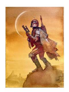 Alex Maleev - Boba Fett Illustration