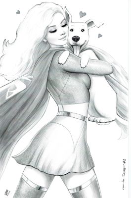 Nathan Szerdy | Super Girl #1 | More Great Art