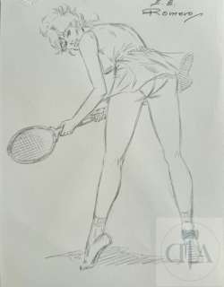 Romero Badia/Modesty Blaise. Dessin original illustrant… | Dagoty