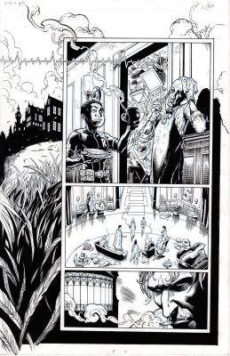 Brian Level | Batman vs. Bigby! A Wolf in Gotham #5 Page 10 | The Artist Bullpen