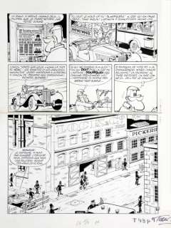 Turk | Clifton, planche n°14 Ã  l’encre de Chine de l’é… | Banque Dessinée