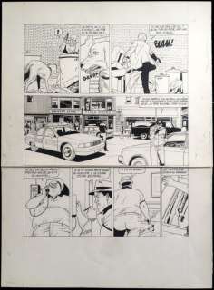 Renaud - Planche originale (p.19) - Jessica Blandy T.20 - Mr. Robinson | Catawiki