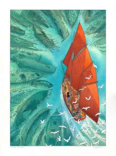 ANDREAS (né en 1951) - Lot 20 : Le cimetière des bateaux