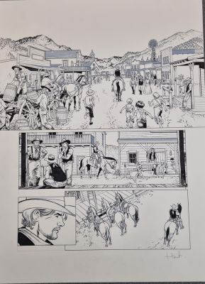 Henriet , Alain - planche originale (3) - La vallée des oubliées | Galerie des bulles