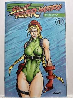 Leon Leclaire Comic Art | Cammy Sketch Cover by Leon | Raremarq (Buy It Now)
