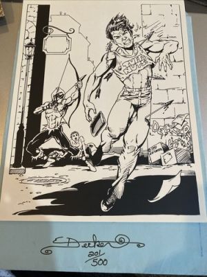 Ed Decker Limited 5 Piece Signed Original Art 201/500 | eBay US (Buy It Now)