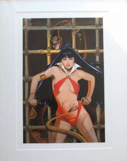 Jim Silke - vampirella crimson chronicles maximum: volume 1 painted cover - 2001 signed