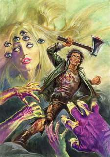 ENZO SCIOTTI - Copertina per Terror 122 ‘La frontiera delle tenebre’. Cm 25,5 x 36. Tempera su cartoncino rigido. Anno di esecuzione 1979.