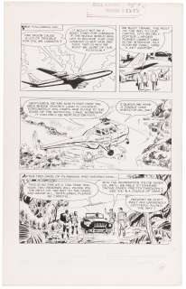 FROGMEN #8 ORIGINAL ART PAGE BY DON HECK. | Hake’s