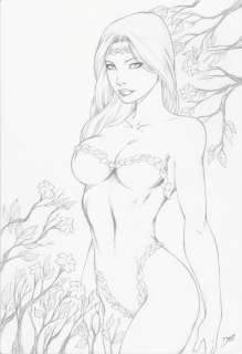 Poison Ivy - Deilson - illustrazione originale - Page volante - (2012) | Catawiki