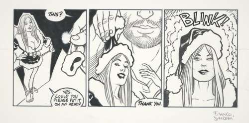 Leg Show - Franco Saudelli - tavola originale - Anni ’90 | Catawiki