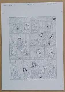  - Duarte, Carlos Rafael  - Planche originale (p.16) - Maxence T.1 - La sédition Nika - (2014) 