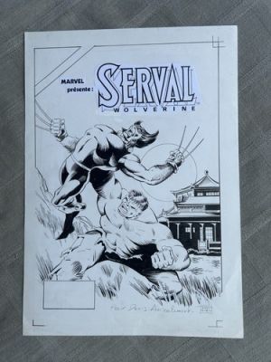 Ciro Tota Original Cover Ink Serval 4 Semic May 1990 21 X 30 Cm | eBay US (Buy It Now)