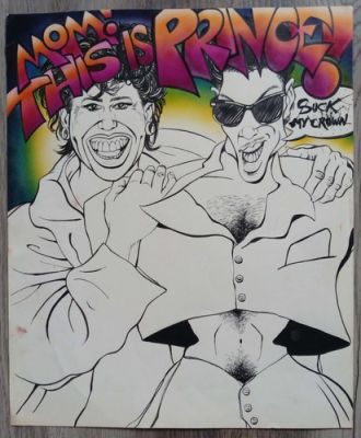 Joe Matt ORIGINAL ART That Poor bastard Peepshow UNPUBLISHED Prince | eBay US
