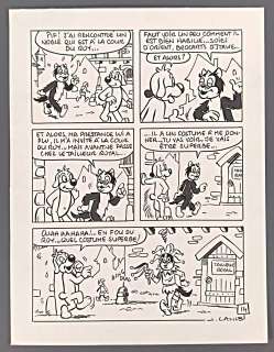 Cance Louis Pif... | CANCE Louis Pif et Hercule Gag en une planche "Tailleur... | Vermot et Associés