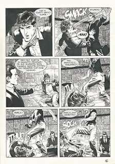 Dylan Dog #290 - Daniele Bigliardo - tavola originale "L’Erede Oscuro" - Page volante - (2010) | Catawiki