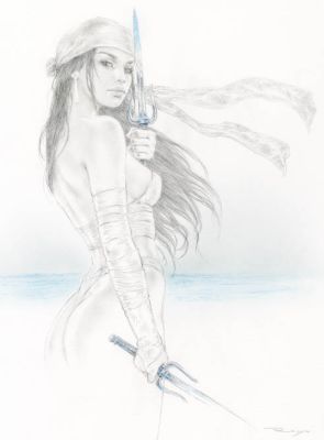 Luis Royo | ELEKTRA - MODEL 1A | Laberinto Gris
