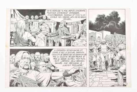 AUCLAIR, C. & A. DESCHAMPS. ORIGINAL PAGE BRAN RUZ | Zwiggelaar Auctions