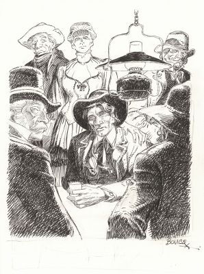 Boucq François (Né... | BOUCQ François (né en 1955) Bouncer Encre de Chine... | Tessier Sarrou