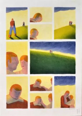 Pierre Dawance | Pour qui sonne le glas | La Galerie de la Bande Dessinée