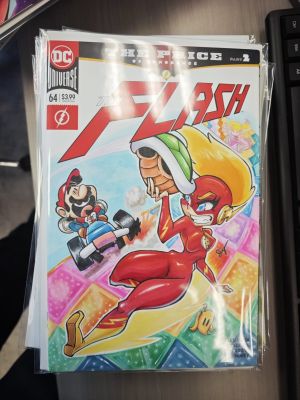 Bill Cao | The Flash Sketch Cover by Soy | Raremarq (Buy It Now)