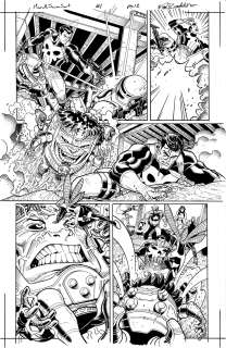 Nick Bradshaw | Marvel2025 Swimsuit Issue pg#12 | Art by Canucks