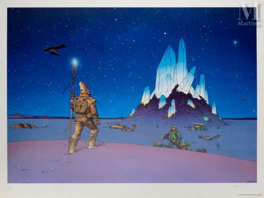 Moebius. | Nouvelle escale à Pharagonescia | Millon