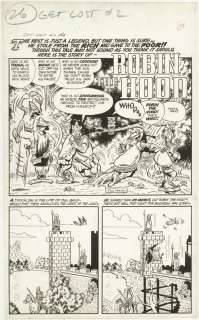 113: Andru Esposito Get Lost 2 6pgs original comic art | Russ Cochran