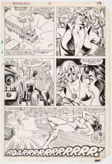 Frank Springer And Vince Colletta | Dazzler #14 Story Page 19 Original Art (Marvel, 1981).... | Heritage