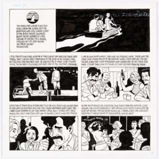 Jaime Hernandez New York Times Magazine - Love and Rockets Story Page 12 Maggie Original Art (New York Times, 2006... | Heritage