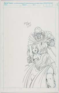 Arthur Adams - Fantasy Illustration Original Art (Publisher, Date).... | Heritage