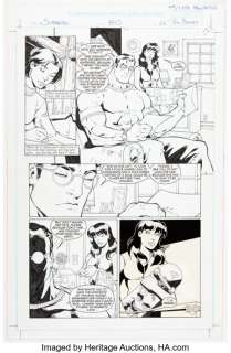 Benes, Ed - Ed Benes and Alex Lei Supergirl #80 Story Page 22 Original Art (DC, 2003)....