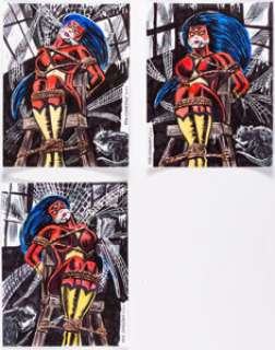 Landgraf, Ken - Ken Landgraf -Spider-Woman Illustrations Original Art Group of 3 (2022).... (Total: 3 Original Art)