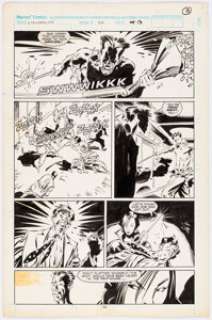 Silvestri, Marc | Marc Silvestri and Dan Green Wolverine #32 Story Page 10 Original Art (Marvel, 1991).... | Heritage