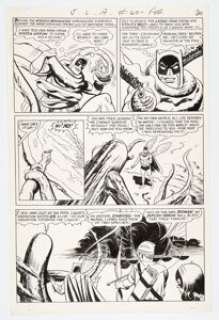 Sekowsky, Mike | Mike Sekowsky and Sid Greene Justice League of America #60 Story Page 19 Batman Batgirl Green Arrow Original Art (... | Heritage