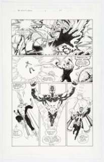 Starlin, Jim | Jim Starlin and Al Milgrom Infinity Abyss #6 Story Page 26 Original Art (Marvel, 2002).... | Heritage