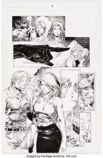 Silvestri, Marc | Marc Silvestri and Matt Banning (as BATT) Witchblade #10 Story Page 8 Original Art (Image, 1996).... | Heritage