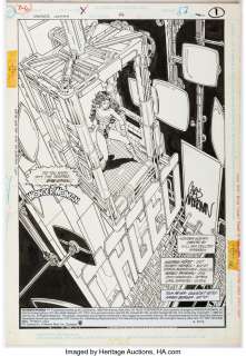 Marrinan, Chris | Chris Marrinan and Romeo Tanghal Wonder Woman #44 Splash Page 1 Original Art (DC, 1990).... | Heritage