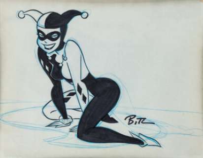 Timm, Bruce | Bruce Timm - Harley Quinn Illustration Original Art (undated).... | Heritage