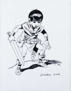 Wood, Wally | Wally Wood - Odkin Sketch Original Art (undated).... | Heritage